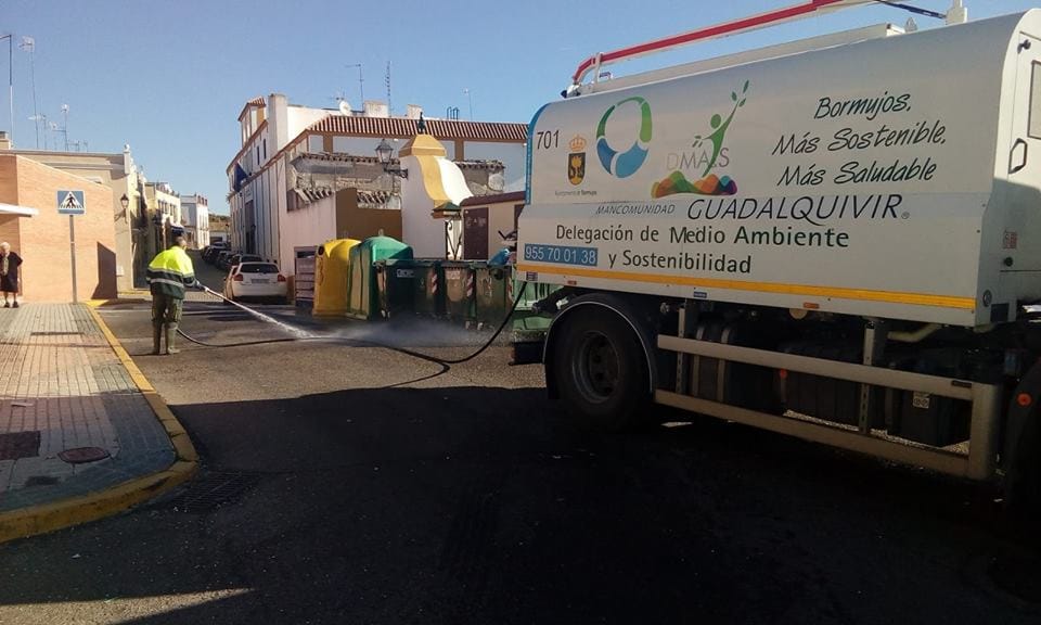 El PSOE-A de Bormujos trabaja desde el equipo de gobierno del Ayuntamiento para mejorar el servicio de recogida de residuos y limpieza que presta la Mancomunidad.